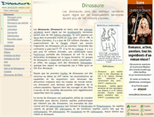 Tablet Screenshot of dinosaure.wikibis.com