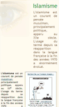 Mobile Screenshot of islamisme.wikibis.com