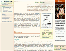 Tablet Screenshot of islamisme.wikibis.com