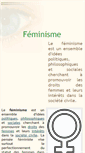 Mobile Screenshot of feminisme.wikibis.com