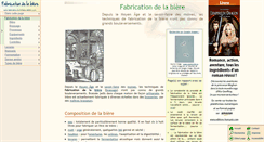 Desktop Screenshot of fabrication-de-la-biere.wikibis.com