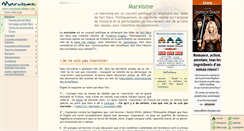 Desktop Screenshot of marxisme.wikibis.com