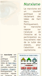 Mobile Screenshot of marxisme.wikibis.com