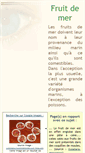 Mobile Screenshot of fruits-de-mer.wikibis.com