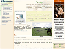 Tablet Screenshot of elevage.wikibis.com