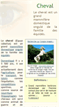 Mobile Screenshot of cheval.wikibis.com