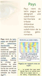 Mobile Screenshot of pays.wikibis.com