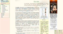 Desktop Screenshot of glucide.wikibis.com