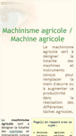 Mobile Screenshot of machinisme-agricole.wikibis.com