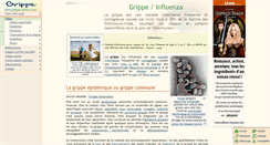 Desktop Screenshot of grippe.wikibis.com