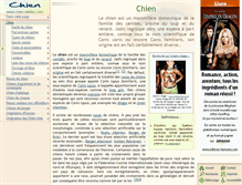Tablet Screenshot of chien.wikibis.com