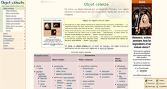 Desktop Screenshot of objet-celeste.wikibis.com